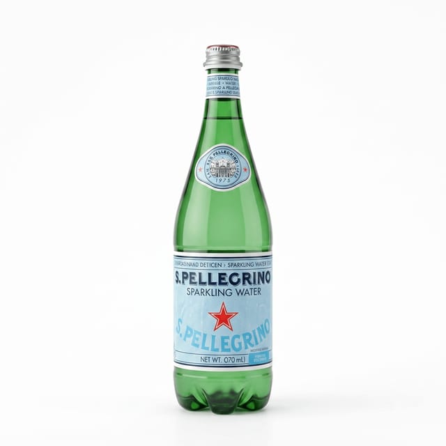 San Pellegrino Italian Sparkling Water.