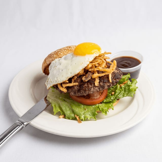 Ellen's Sunshine Burger.