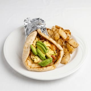 Ellen's Breakfast Pita Sandwich