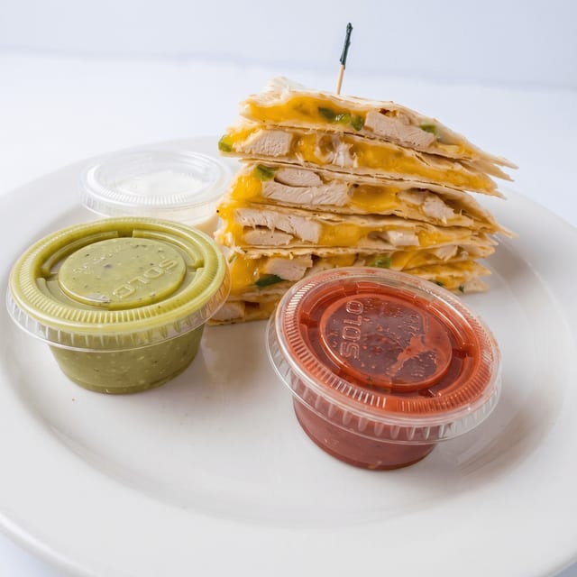 Chicken Quesadilla.