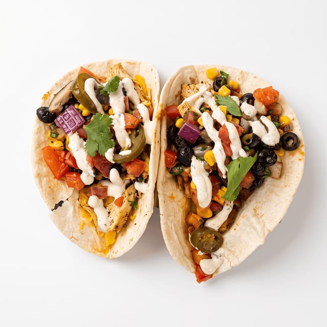 Blackened Chicken Tacos.