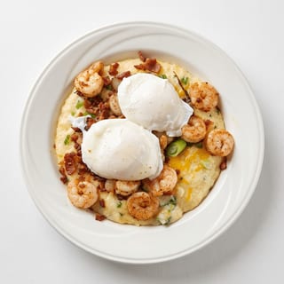 Shrimp & Cheddar Cheese Grits